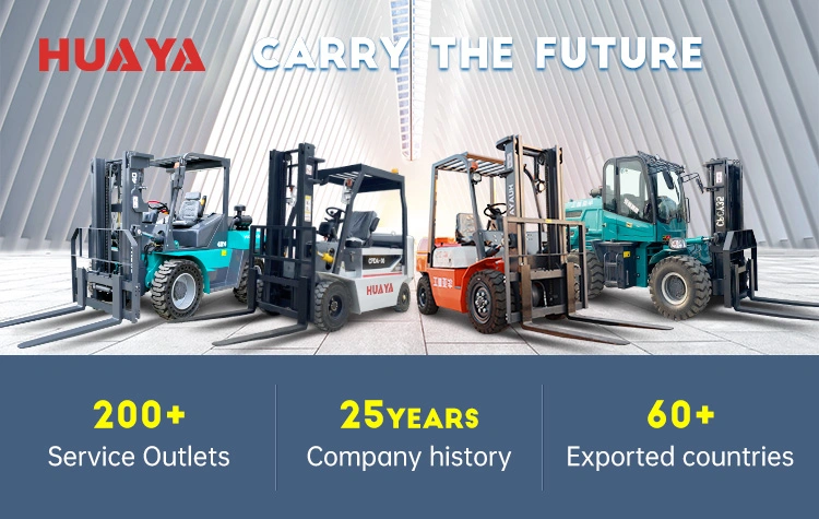 Customized Huaya China Small Prices 3t Mini 3 Ton 2500kg Electric Forklift