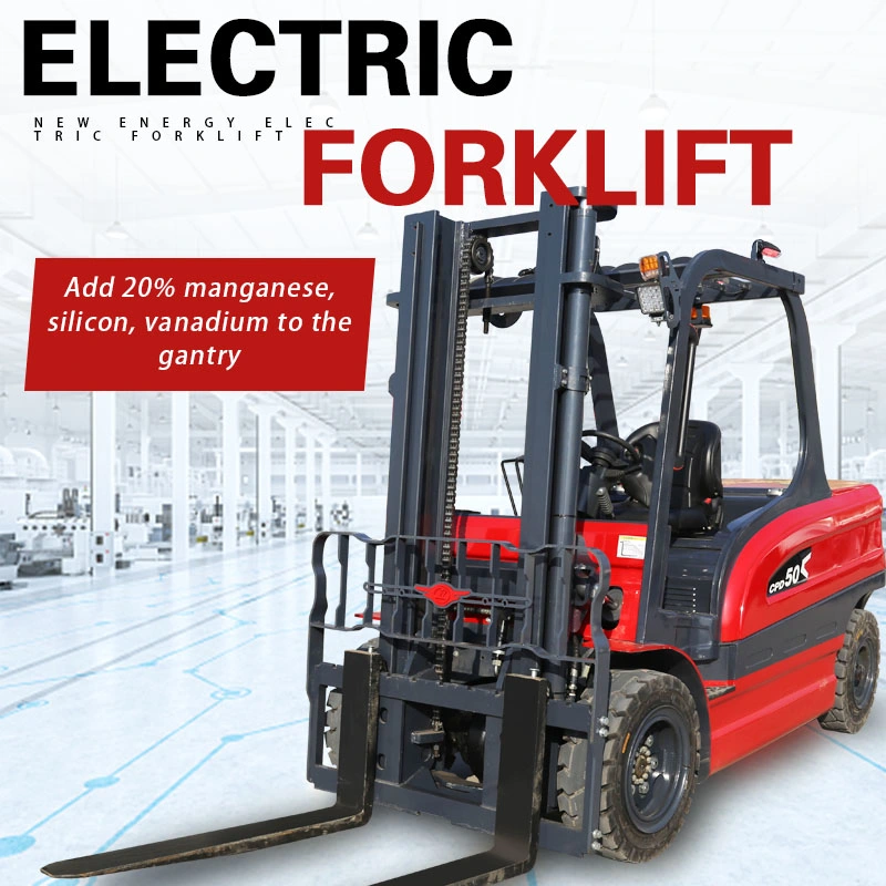 Chinese 60V 1 Ton 1.5 Ton 2 Ton 5 Ton Mini Electric Forklifts Trucks Price Battery Forklift Electric Montacargas for Sale