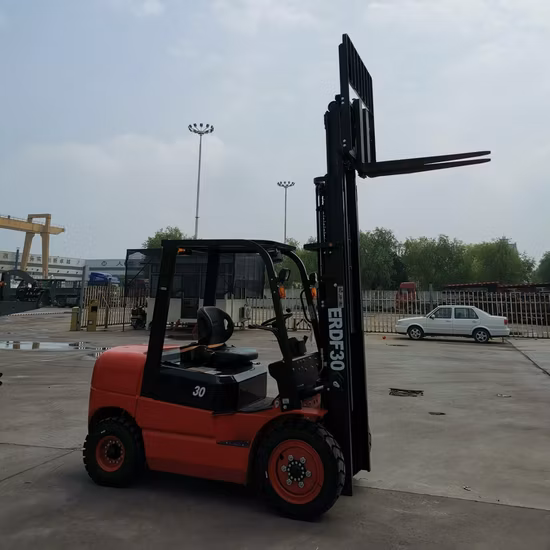Chinesische Everun neue Marke China 3ton Erdf30 3ton tragbare CE EPA Baumaschinen Bauernhof Garten Holz manueller intelligenter kleiner Diesel-Mini-Gabelstapler zum Verkauf